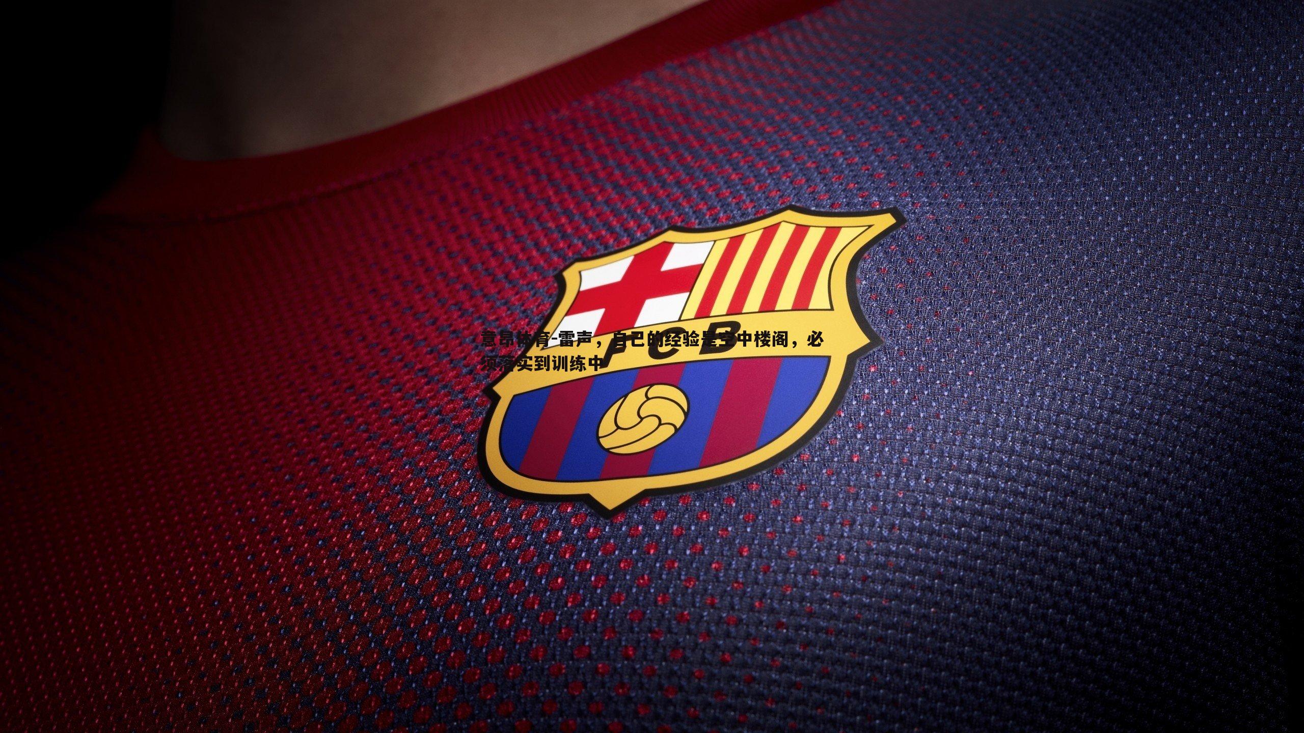 雷声,自己的经验是空中楼阁,必须落实到训练中